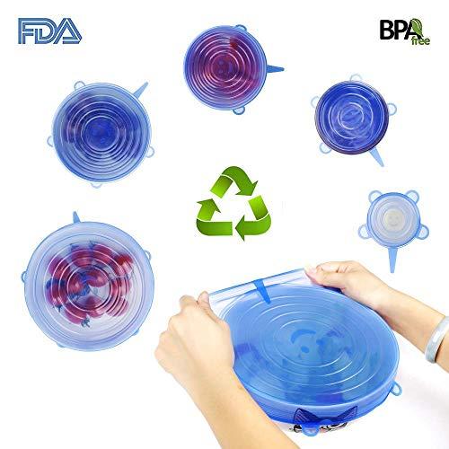 Algopix Similar Product 15 - Silicone Lids Upgraded Stretch Lids