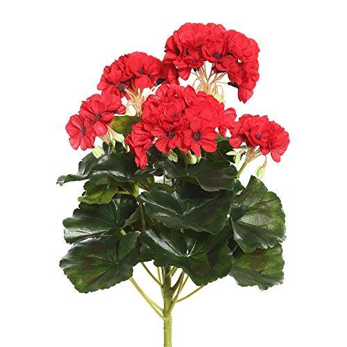 Algopix Similar Product 12 - Vickerman FL170602 Floral Geranium Bush