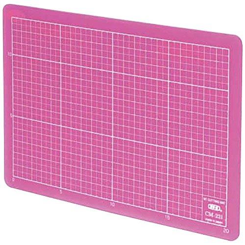 Algopix Similar Product 3 - Enuti cutting mat CM22iR Clear Red A5