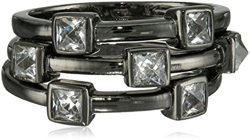 Algopix Similar Product 7 - Nicole Miller Pyramid Scatter Black