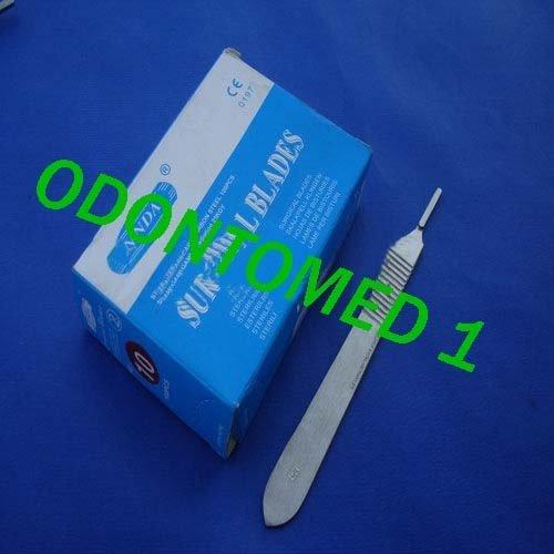 Algopix Similar Product 17 - 100 Scalpel Blades #22 with Free Handle