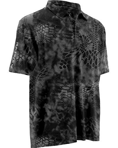 Algopix Similar Product 6 - HUK H1200066TY4L Huk Kryptek Icon Polo