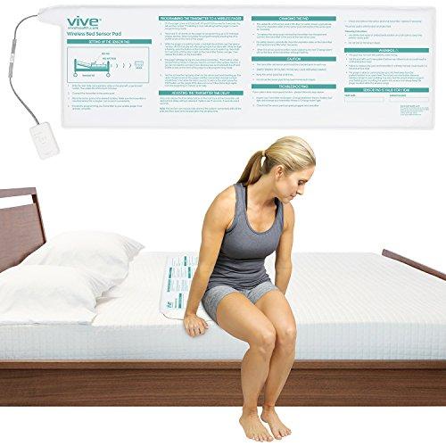 Algopix Similar Product 17 - Vive Wireless Bed Alarm Mat  Silent