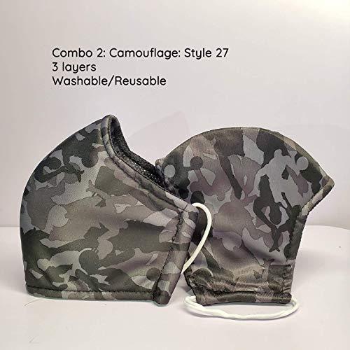 Algopix Similar Product 9 - New Version Fabric Face Cover 
