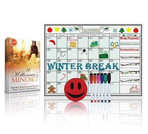 Algopix Similar Product 15 - Magnetic Dry Erase Monthly Calendar 