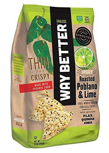 Algopix Similar Product 16 - Way Better Snacks Sprouted Whole Grain