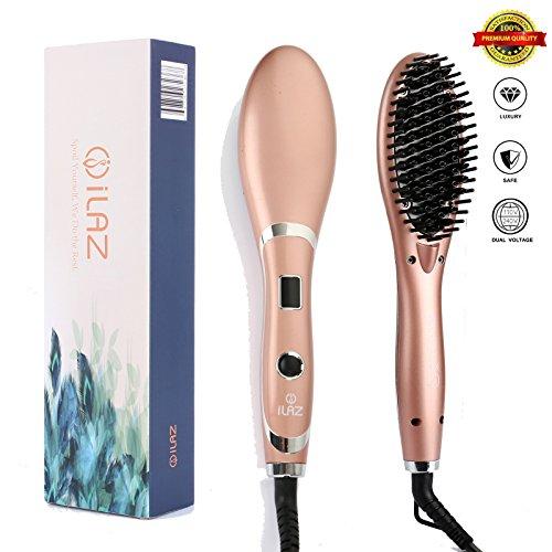 Algopix Similar Product 12 - iLAZ Electric Hair Straightener Brush