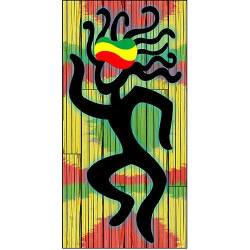 Algopix Similar Product 17 - 7 ft 4 in Rastafarian Standee Standup
