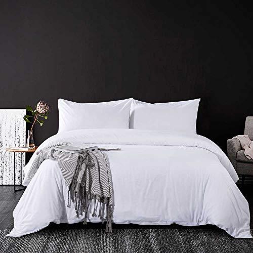 Algopix Similar Product 15 - Tanzy Queen Duvet Cover Set Teal Solid