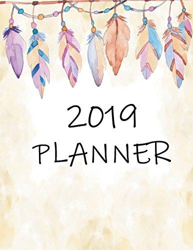 Algopix Similar Product 12 - 2019 Planner WatercolorA Year 365