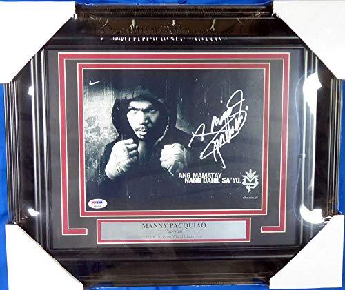 Algopix Similar Product 5 - Manny Pacquiao Autographed Framed 8x10