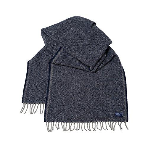 Algopix Similar Product 4 - Faribault Ashby Twill Wool Scarf  Ink