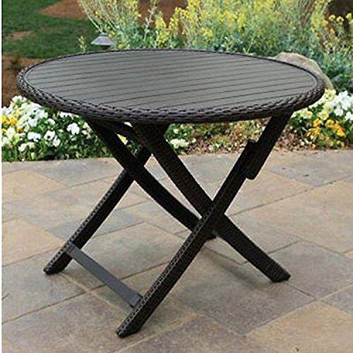 Algopix Similar Product 17 - Aluminum Slat  Woven Cafe Folding