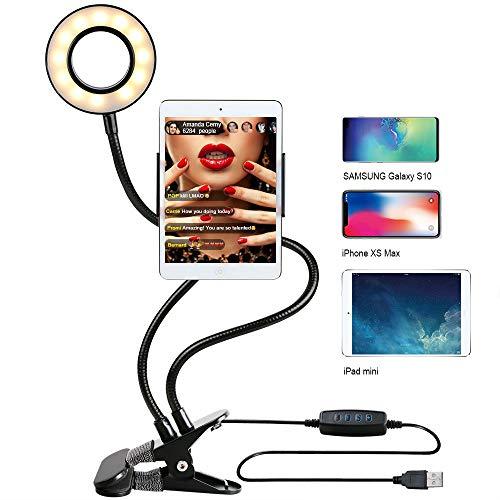 Algopix Similar Product 13 - Selfie Ring Light with Stand for Live