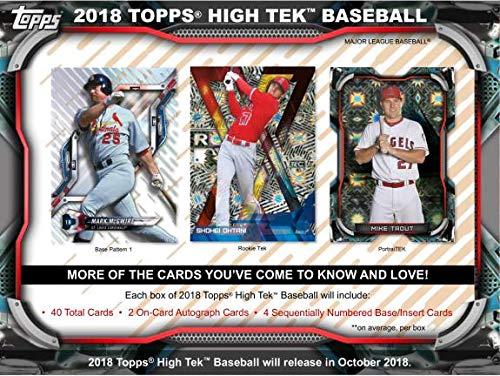 Algopix Similar Product 5 - 2018 Topps High Tek Baseball Hobby