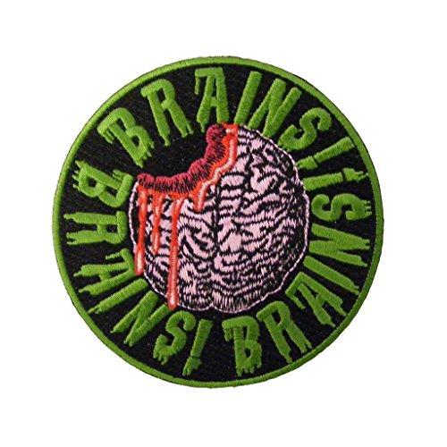 Algopix Similar Product 7 - Brains Brains Brains Patch By