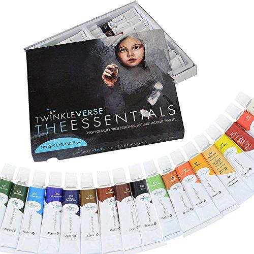 Algopix Similar Product 14 - Acrylic Paint Set  18 Artist Quality