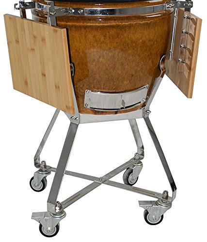 Algopix Similar Product 11 - ALL PRO Stainless Steel Cart w side