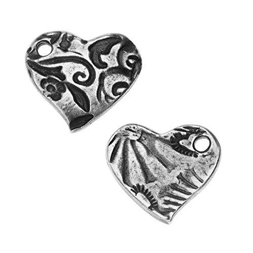Algopix Similar Product 11 - TierraCast Charm Amor Small Heart