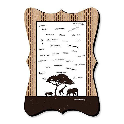 Algopix Similar Product 1 - Big Dot of Happiness Wild Safari 