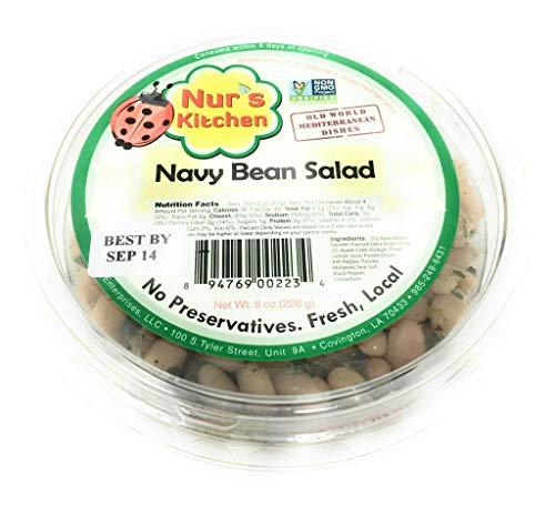 Algopix Similar Product 15 - Nurs Kitchen, Salad Navy Bean, 8 Ounce