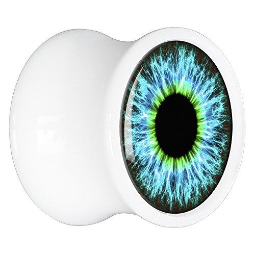 Algopix Similar Product 15 - Body Candy White Acrylic BlueGreen Eye