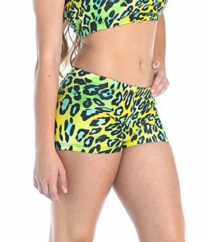 Algopix Similar Product 19 - Gia Mia Girls Remix Print Dance Short