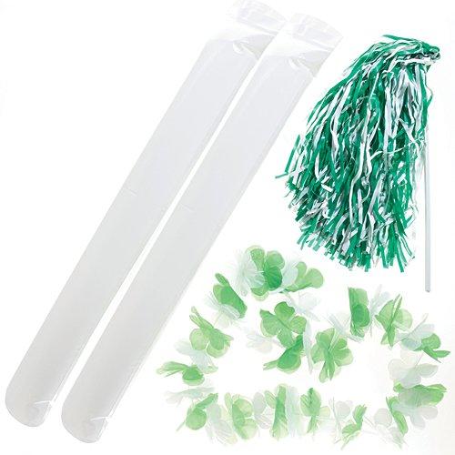 Algopix Similar Product 19 - Shindigz Green  White Fan Gear Spirit