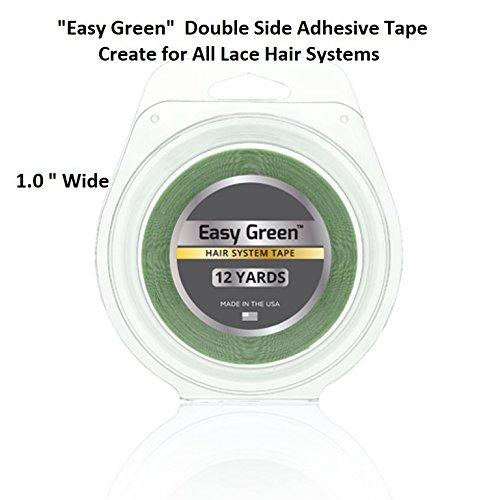 Algopix Similar Product 16 - Easy Green Hair System Tape 1 inch X 12