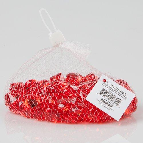 Algopix Similar Product 7 - Eastland Red Acrylic Diamond Gem Vase