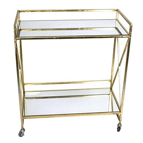 Algopix Similar Product 6 - Benzara Magnificent Mirrored Bar Metal