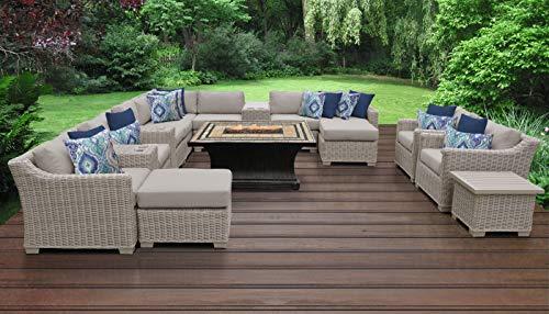 Algopix Similar Product 5 - TK Classics Coast 17 Piece Outdoor