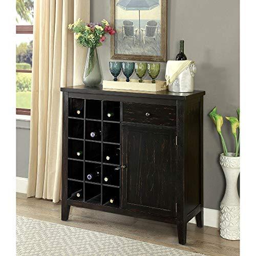 Algopix Similar Product 2 - Benzara BM186404 Wooden Wine Cabinet