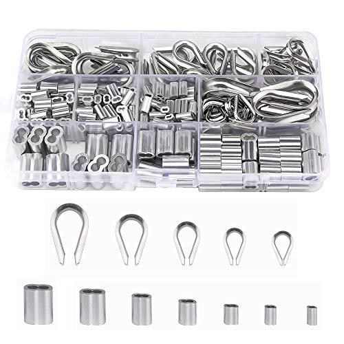 Algopix Similar Product 5 - TooTaci 265 Pcs 304 Stainless Steel