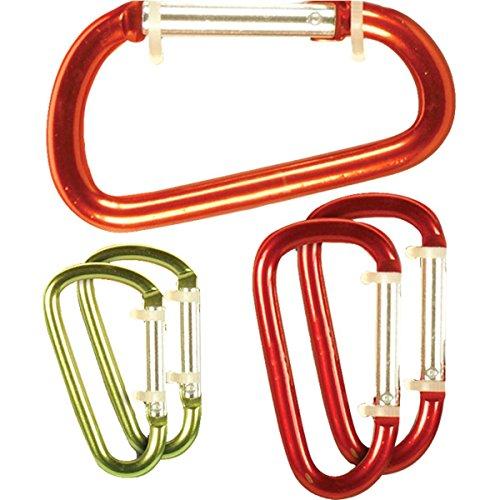 Algopix Similar Product 13 - UST Carabiner (5 Pack), Assorted