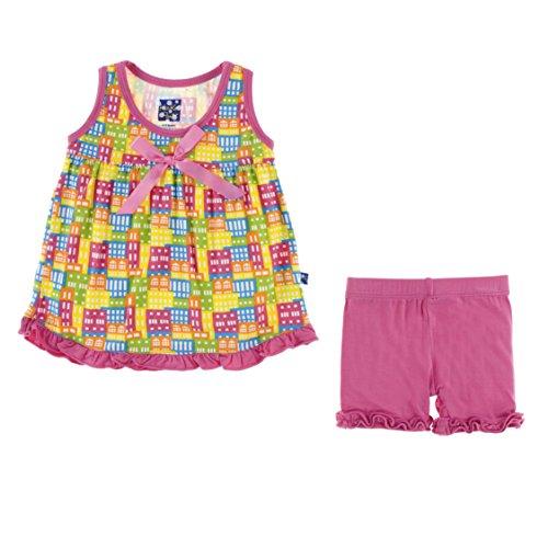 Algopix Similar Product 6 - Kickee Pants Little Girls Print Swing