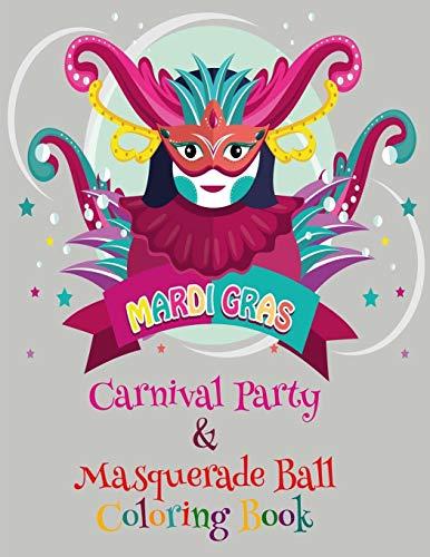 Algopix Similar Product 17 - Mardi Gras Carnival Party  Masquerade