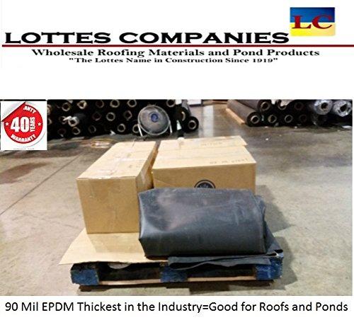 Algopix Similar Product 14 - 10 x 35 90 Mil Black EPDM Universal