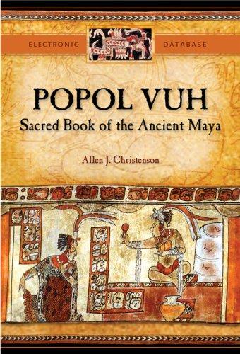 Algopix Similar Product 4 - Popol Vuh Sacred Book of the Ancient