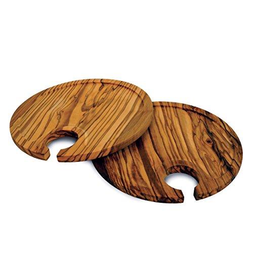 Algopix Similar Product 4 - Enrico 1330S Olive Wood Set of 2