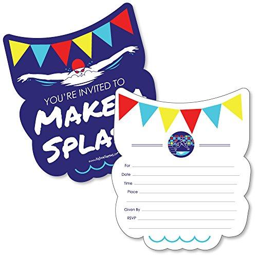 Algopix Similar Product 8 - Making Waves  Swim Team  Shaped