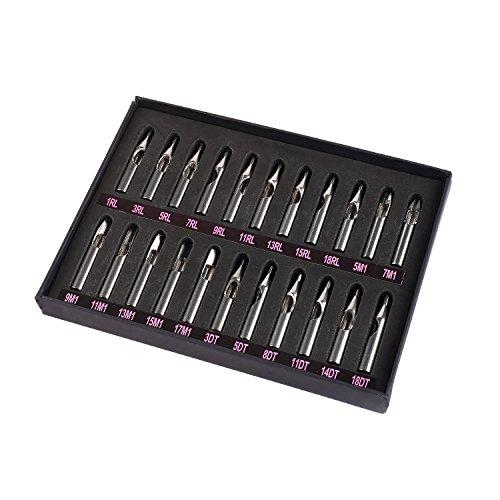 Algopix Similar Product 11 - AZDeal 22pcs Tattoo Tip Kit 304