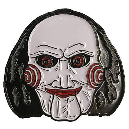 Algopix Similar Product 17 - SAW Movie Billy Puppet Enamel Pin