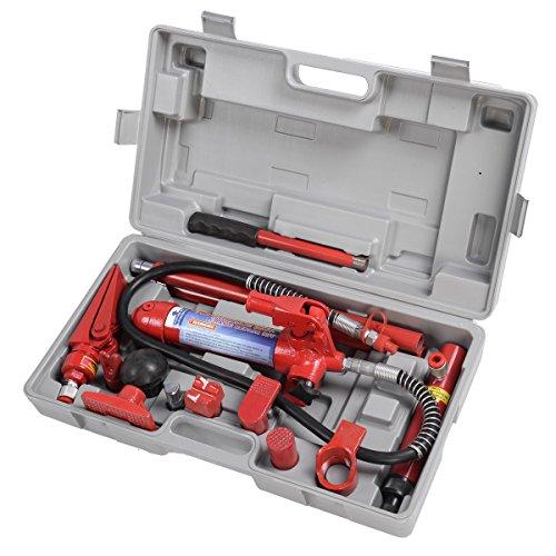Algopix Similar Product 19 - Goplus 4 Ton Porta Power Hydraulic Jack