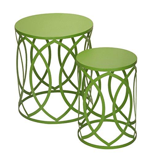 Algopix Similar Product 7 - Adeco Accent Round Iron Nesting