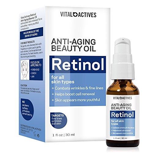 Algopix Similar Product 1 - Vital Actives Retinol Beauty Oil