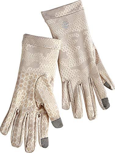 Algopix Similar Product 15 - Coolibar UPF 50 Unisex UV Gloves  Sun