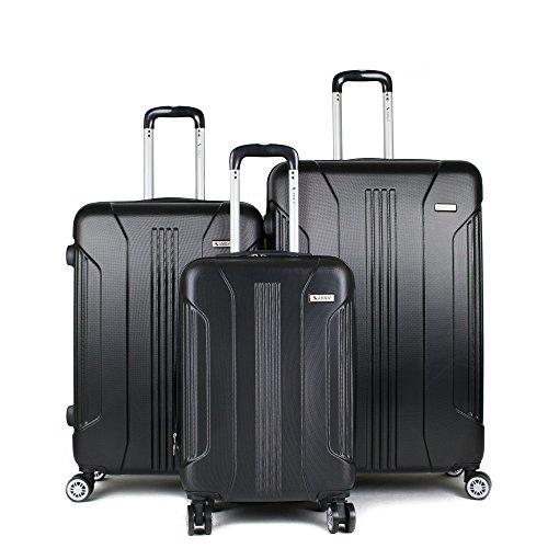 Algopix Similar Product 10 - AMKA Sierra TSA Luggage Set Yellow 3
