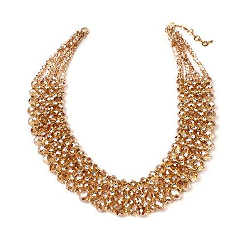Algopix Similar Product 15 - Amrita Singh Brigitte Necklace Champagne