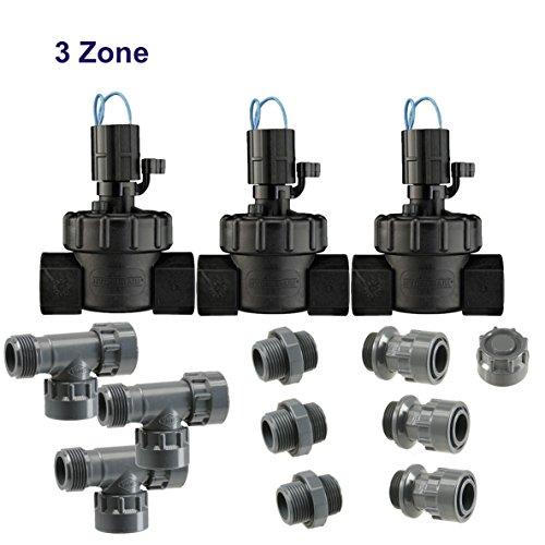 Algopix Similar Product 9 - Drip Depot 3 Zone 24 VAC 1" Manifold Kit